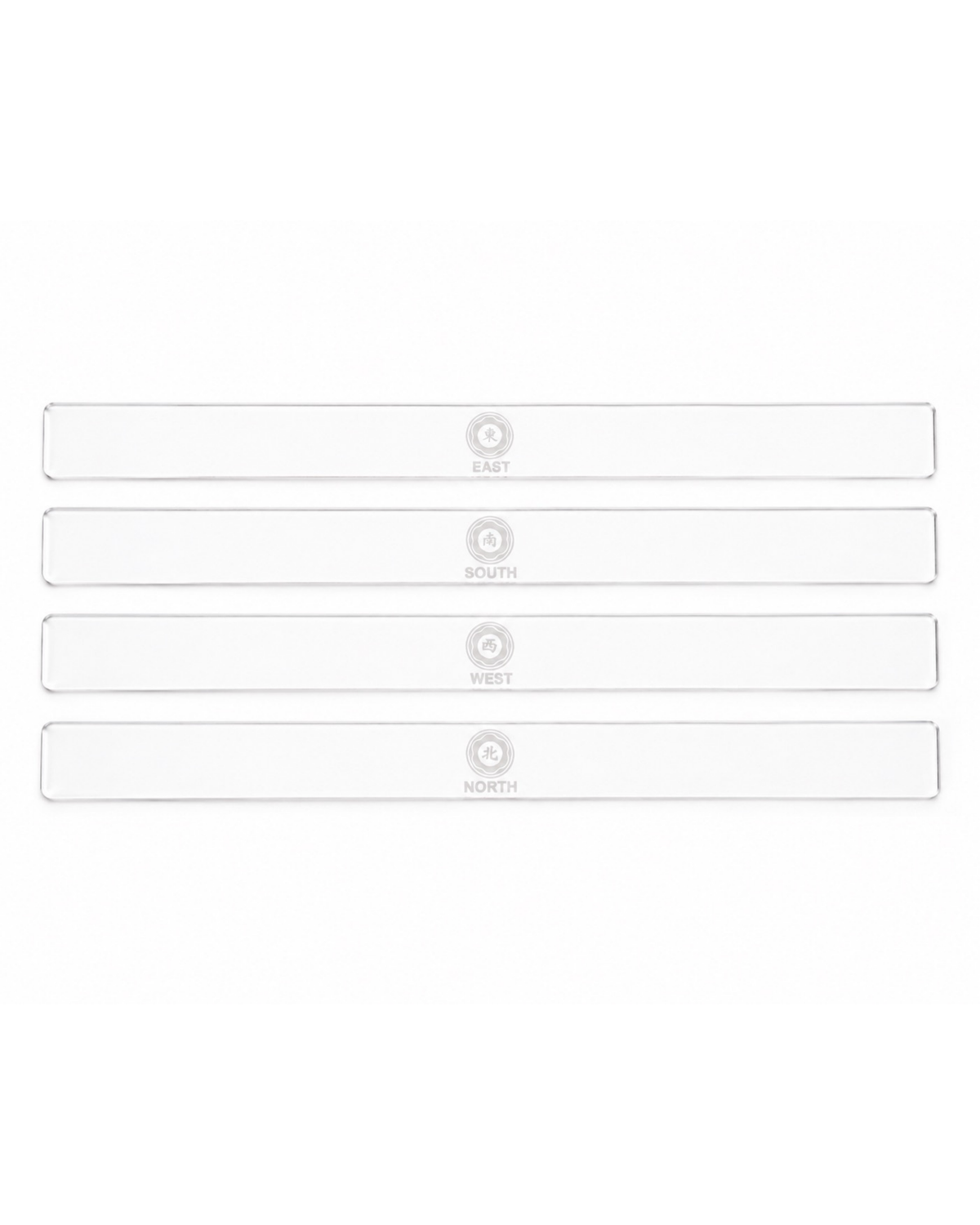 Clear Taiwanese Mahjong Rulers