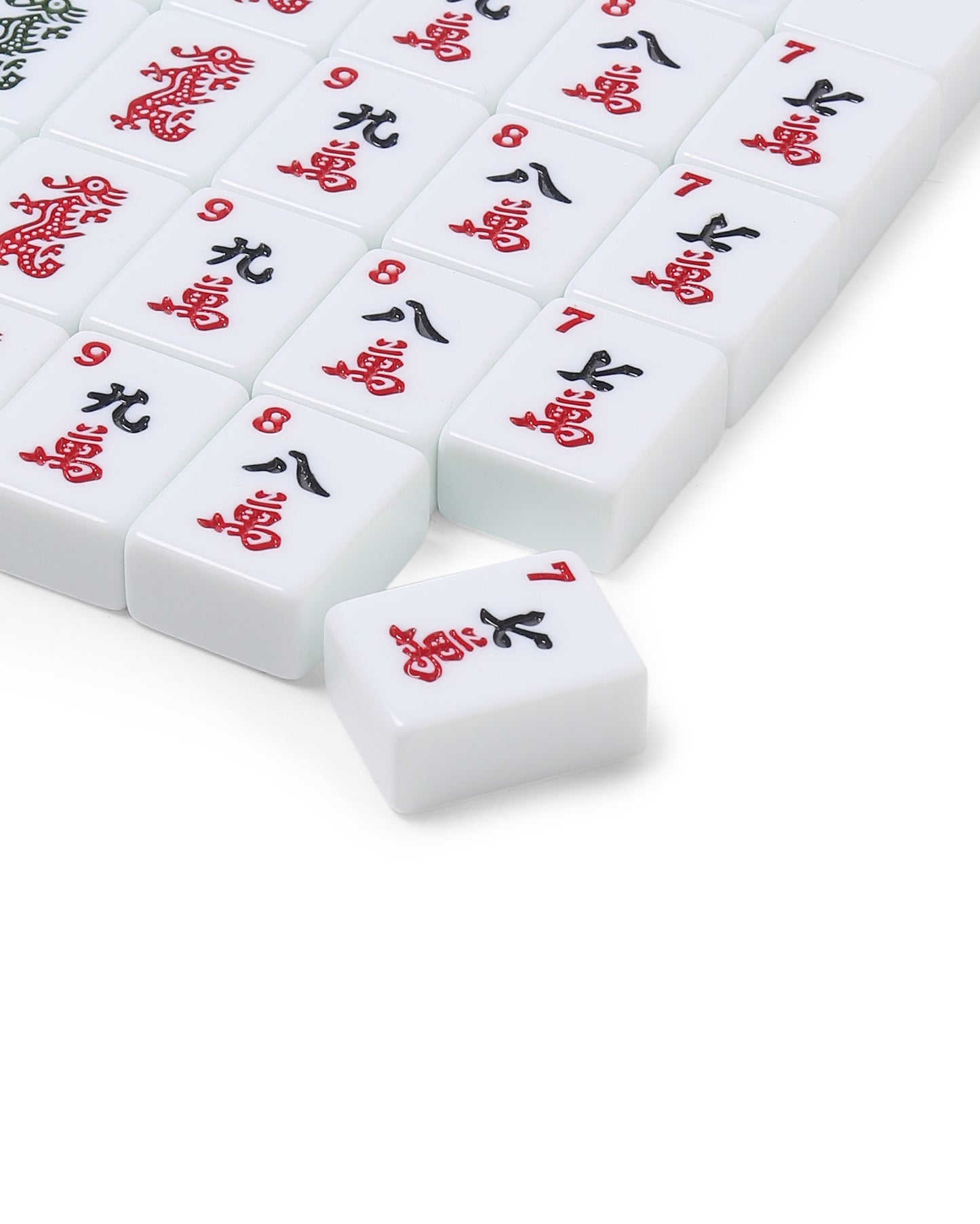 White Mahjong Tiles