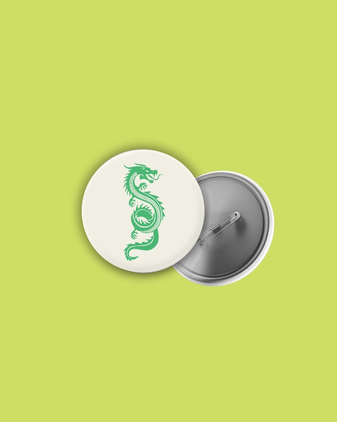Green Dragon Bag Badge