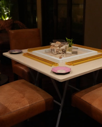 Quilted Mahjong Table (Foldable)