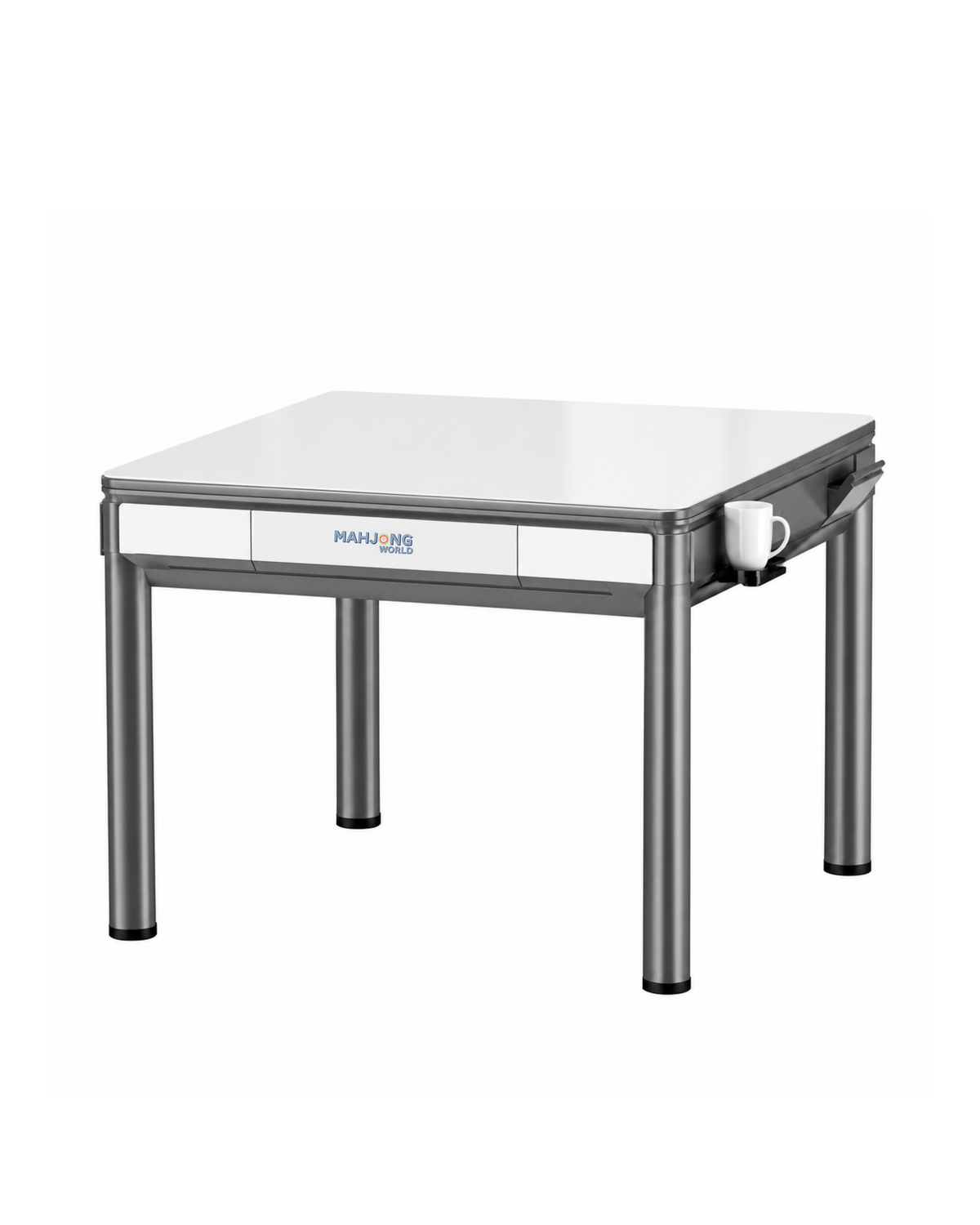 Rollercoaster Automatic Mahjong Table Pearl White