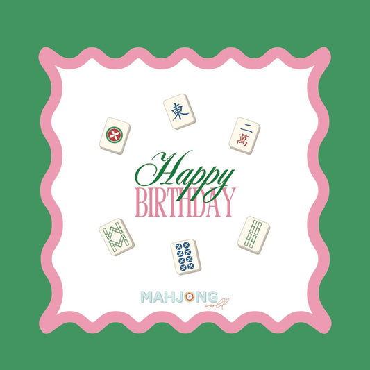 Bamboo Bash Printed Mahjong Mat