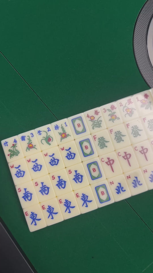 Translucent Ivory Mahjong Tiles