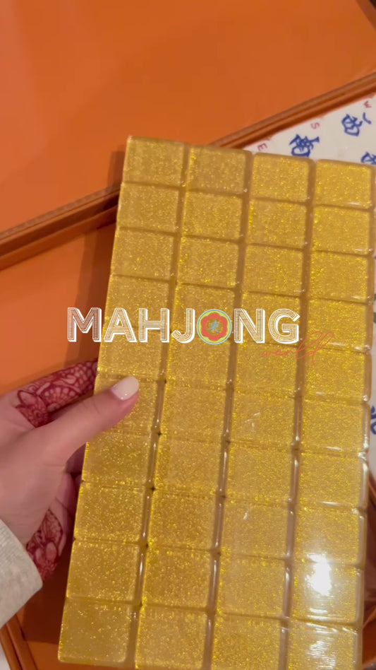 Jumbo Glitter Mahjong Tiles